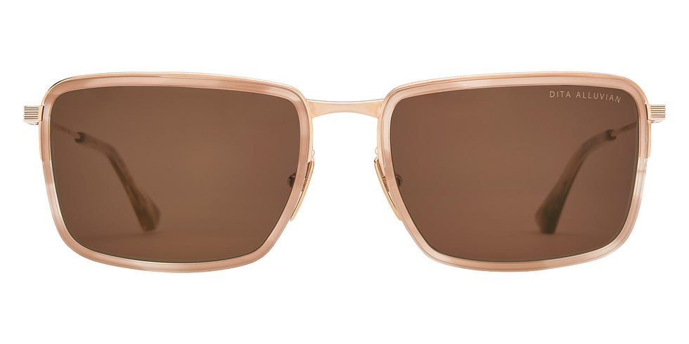 Dita® ALLUVIAN Sunglasses DT DTS201-A-03 54 - Dusty Pink/Rose Gold