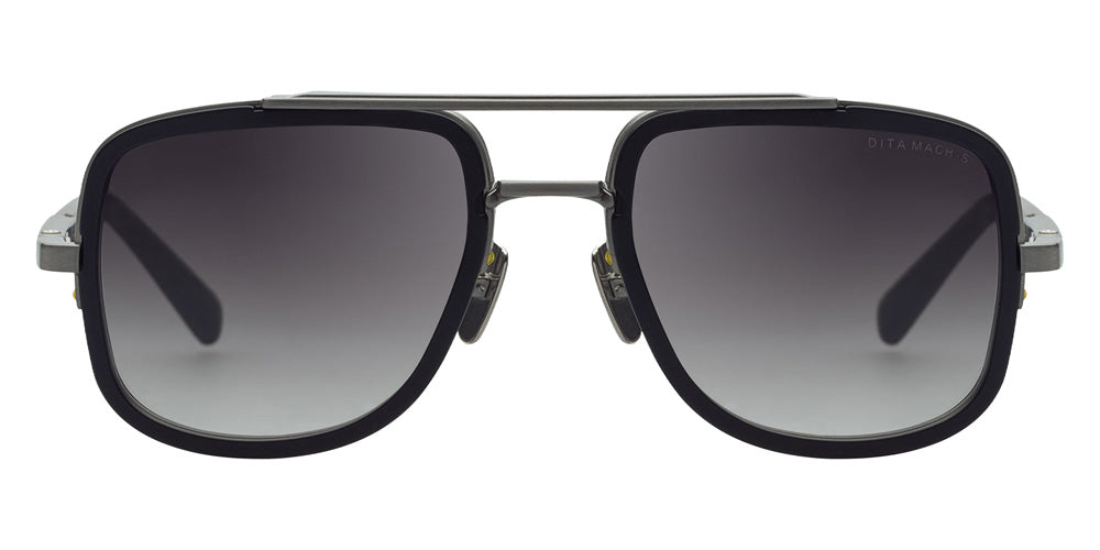 Dita® MACH-S Sunglasses DT DTS412-A-02 54 - Antique Silver/Matte Black