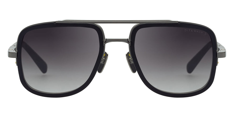 Dita® MACH-S Sunglasses DT DTS412-A-02 54 - Antique Silver/Matte Black