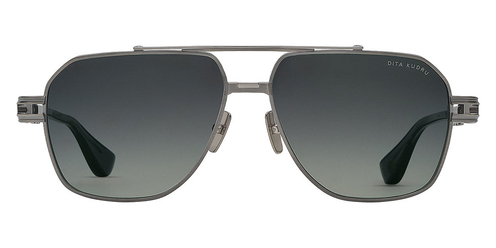Dita® KUDRU Sunglasses DT DTS436-A-04 61 - Antique Silver/Night Sky