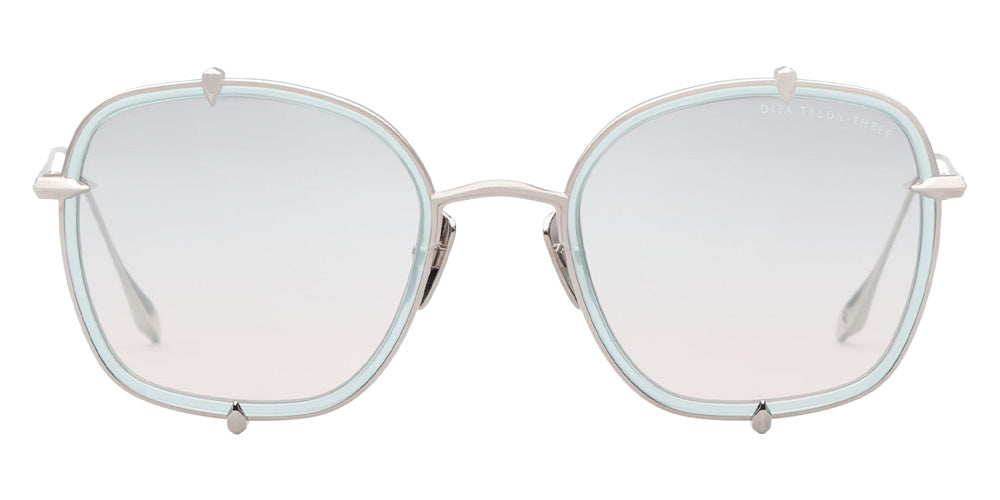Dita® TALON-THREE Sunglasses DT DTS442-A-01 52 - Green Beach Glass/Silver