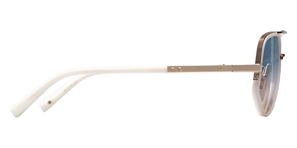 Dita® MACH-X Sunglasses DT DTS463-A-03 55 - Vanilla/White Gold