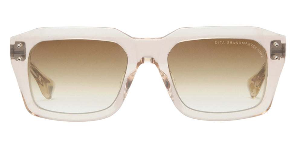 Dita® GRANDMASTER-NINE Sunglasses DT DTS464-A-02 54 - Khaki Crystal/Antique Silver
