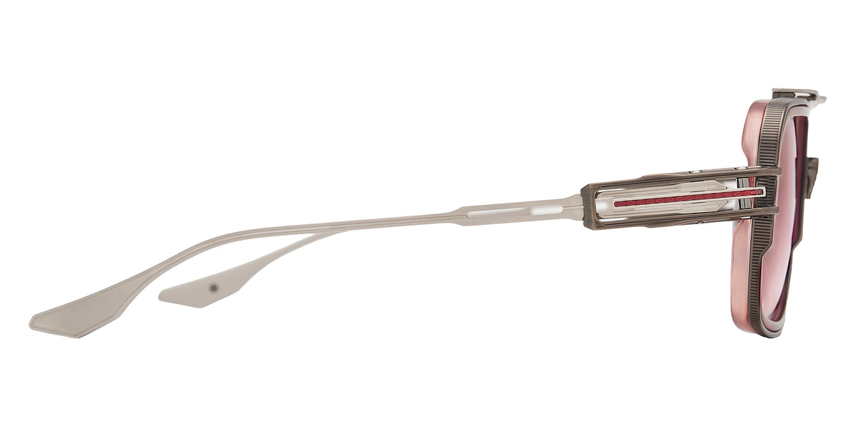 Dita® HYPERLUX-1000 Sunglasses DT DTS470-A-03 58 - Ruby/Antique Cocoa Bean/Matte Silver