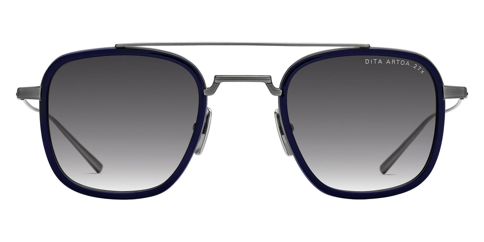 Dita® ARTOA.27x Sunglasses DT DTS474-A-01 47 - Antique Silver/Navy