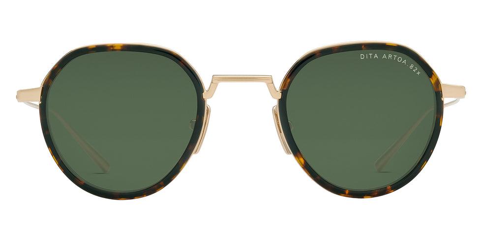Dita® ARTOA.82x Sunglasses DT DTS475-A-01 45 - White Gold/Dark Tortoise