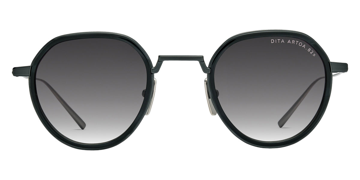Dita® ARTOA.82x Sunglasses DT DTS475-A-02 45 - Black Iron/Ink Swirl/Antique Silver