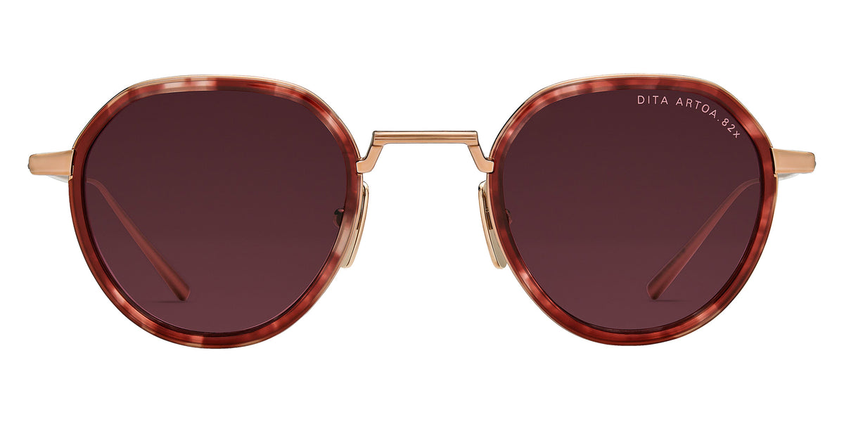 Dita® ARTOA.82x Sunglasses DT DTS475-A-03 45 - Rose Gold/Rose Tortoise
