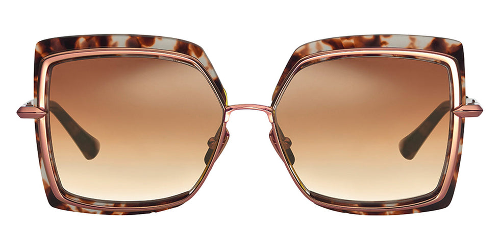 Dita® NARCISSUS Sunglasses DT DTS503-58-02-Z 58 - Cream Tortoise/Rose Gold