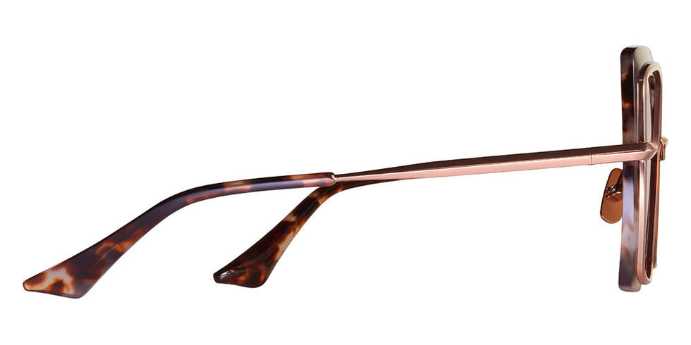 Dita® NARCISSUS Sunglasses DT DTS503-58-02-Z 58 - Cream Tortoise/Rose Gold