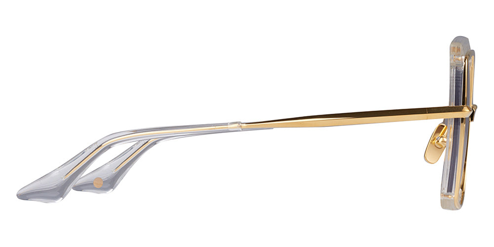 Dita® NARCISSUS Sunglasses DT DTS503-58-04 58 - Crystal Clear/Yellow Gold