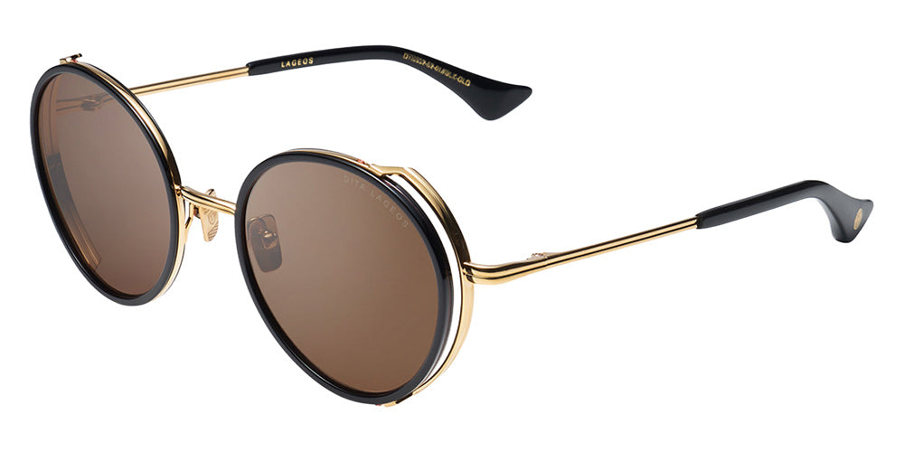 Dita® LAGEOS Sunglasses DT DTS532-52-01-Z 52 - Black/Gold