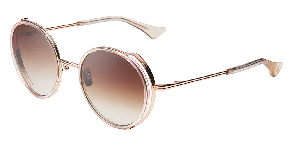 Dita® LAGEOS Sunglasses DT DTS532-52-03-Z 52 - White Rose Crystal/Rose Gold