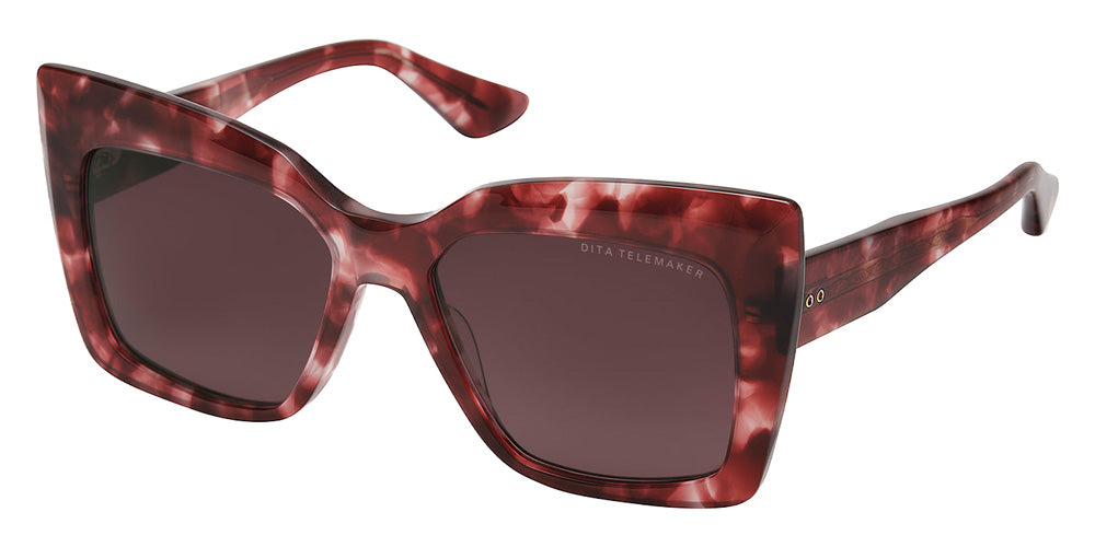 Dita® TELEMAKER Sunglasses DT DTS704-A-05 57 - Rose Tortoise