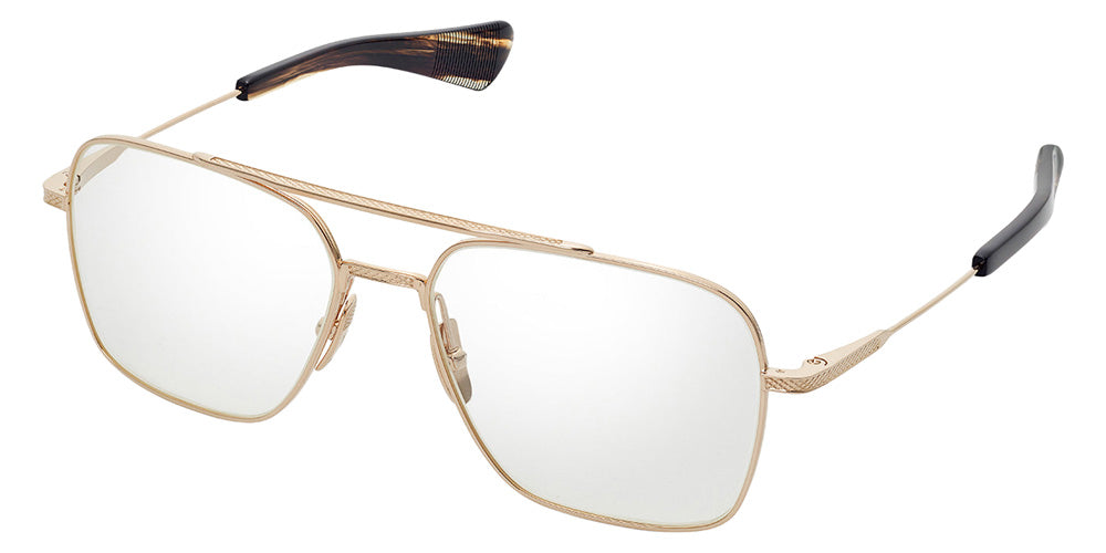 Dita® FLIGHT-SEVEN Eyeglasses DT DTX111-57-02-Z 57 - White Gold