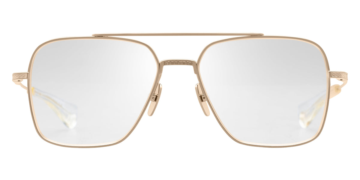Dita® FLIGHT-SEVEN Eyeglasses DT DTX111-57-07 57 - Brushed White Gold