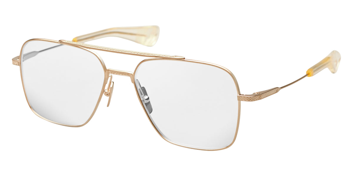 Dita® FLIGHT-SEVEN Eyeglasses DT DTX111-57-07 57 - Brushed White Gold