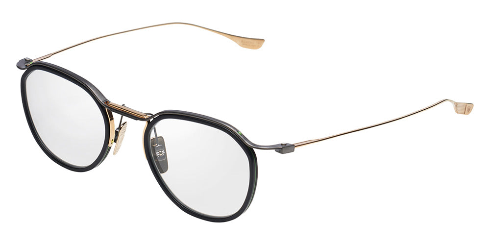 Dita® SCHEMA-TWO Eyeglasses DT DTX131-49-02-Z 54 - Black Iron/Gold