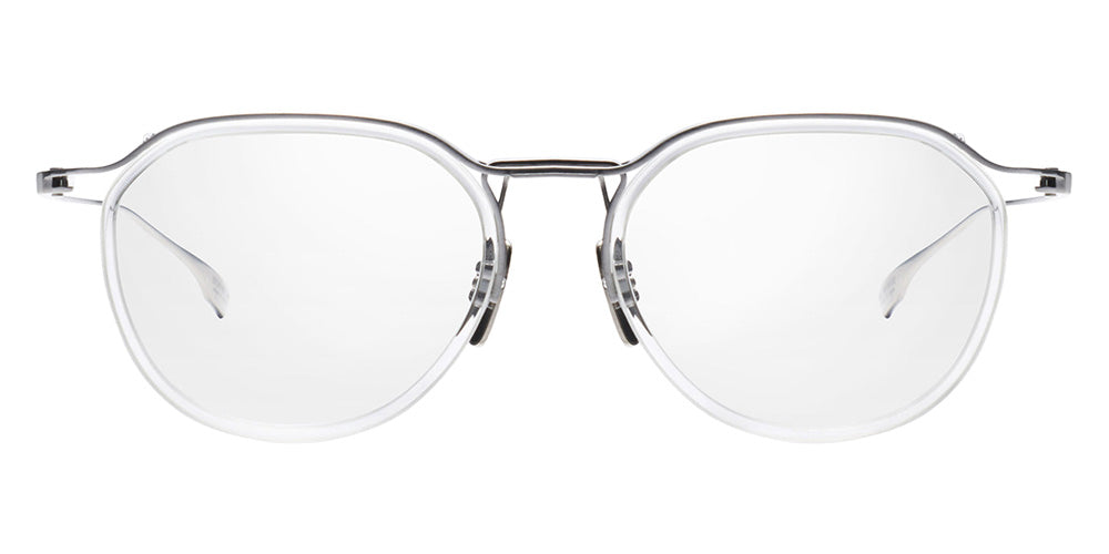 Dita® SCHEMA-TWO Eyeglasses DT DTX131-49-03-Z 54 - Antique Silver/Crystal Clear