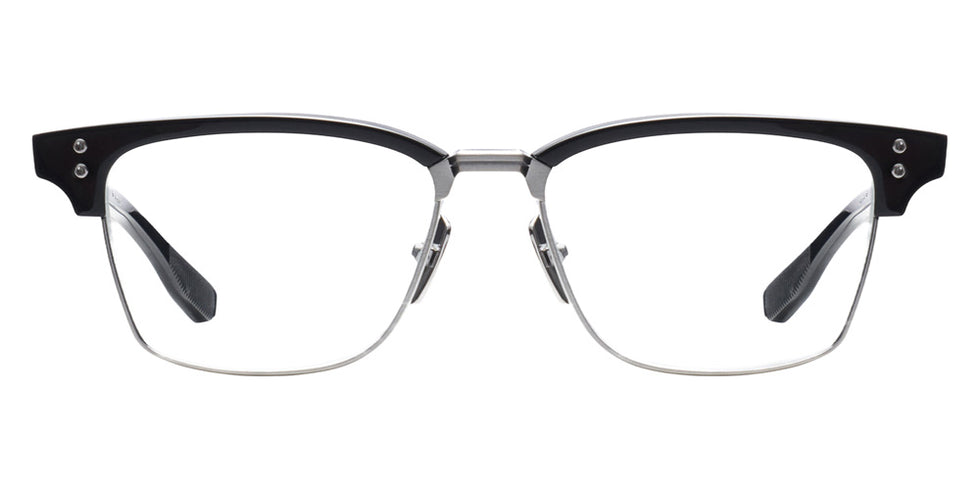 Dita® STATESMAN-SIX Eyeglasses DT DTX132-55-01-Z 55 - Black/Antique Silver/Matte Black