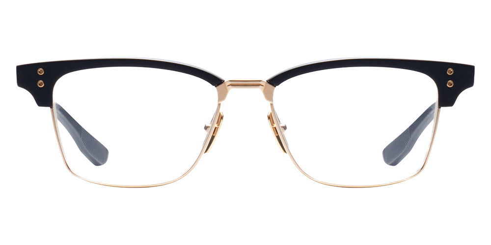 Dita® STATESMAN-SIX Eyeglasses DT DTX132-55-02-Z 55 - Matte Black/White Gold/Matte Black