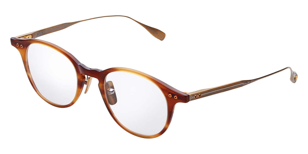 Dita® ASH (+) Eyeglasses DT DTX148-A-02 47 - Amber Maple/Antique Yellow Gold