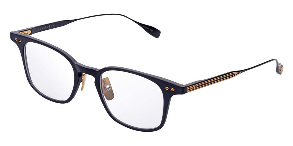 Dita® BUCKEYE (+) Eyeglasses DT DTX149-A-01 47 - Matte Black/Yellow Gold