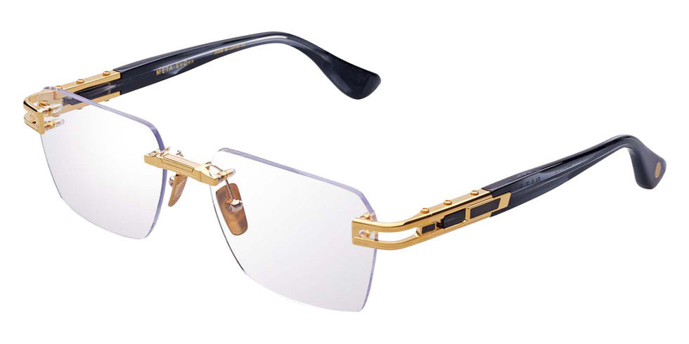 Dita® META-EVO Rx Eyeglasses DT DTX154-A-01 56 - Yellow Gold/Ink Swirl