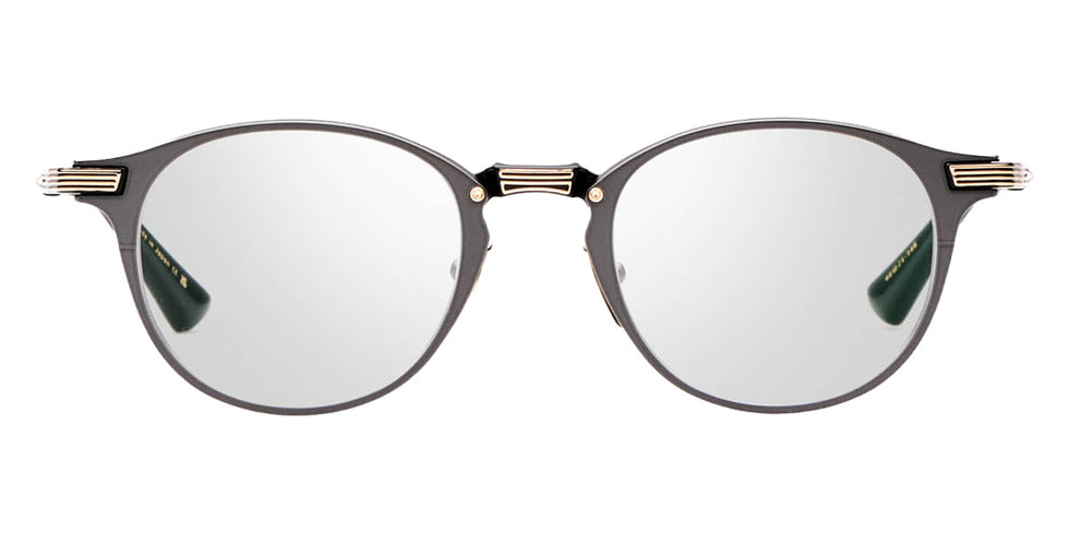 Dita® RADICON Eyeglasses DT DTX166-A-01 48 - Black Iron/Yellow Gold