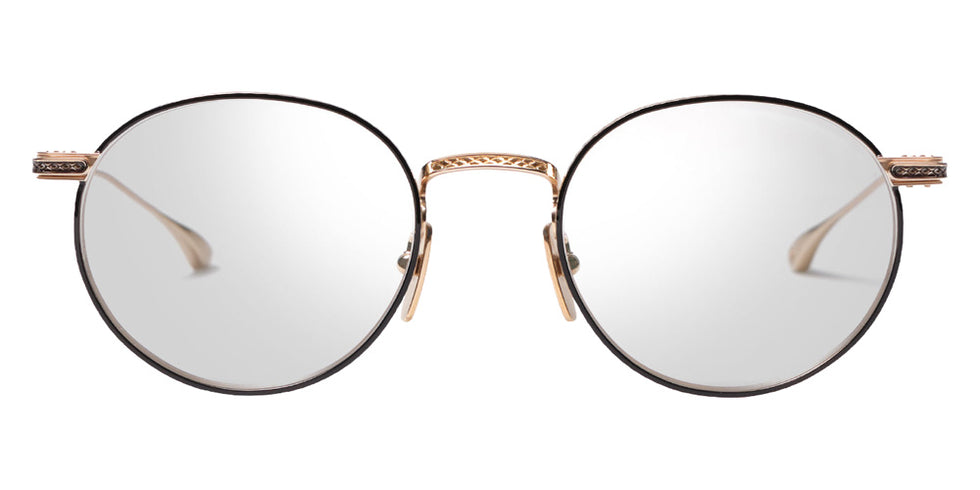 Dita® JOURNEY-TWO Eyeglasses DT DTX168-A-01 49 - White Gold/Black