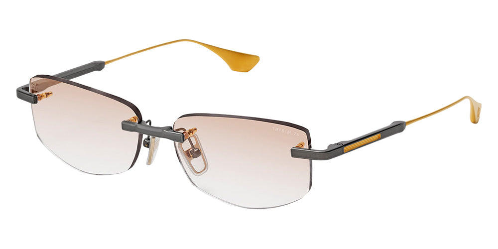 Dita® TRYSIM.75 Eyeglasses DT DTX182-A-02 56 - Black Iron