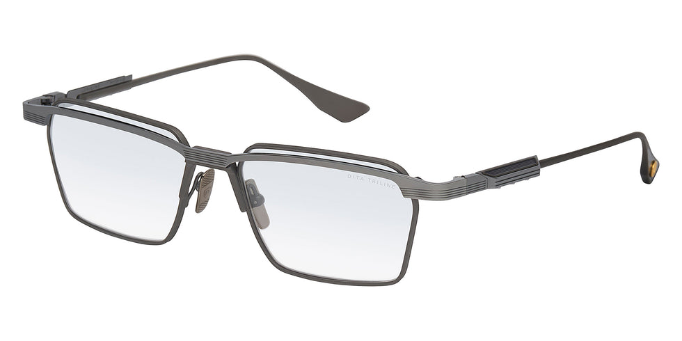 Dita® TRILINE Eyeglasses DT DTX195-A-02 55 - Black Palladium/Black Iron