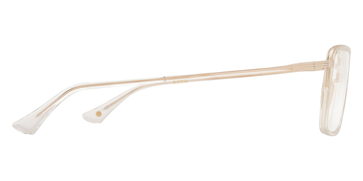 Dita® ALLUVIAN Eyeglasses DT DTX201-A-02 54 - Crystal Clear/White Gold