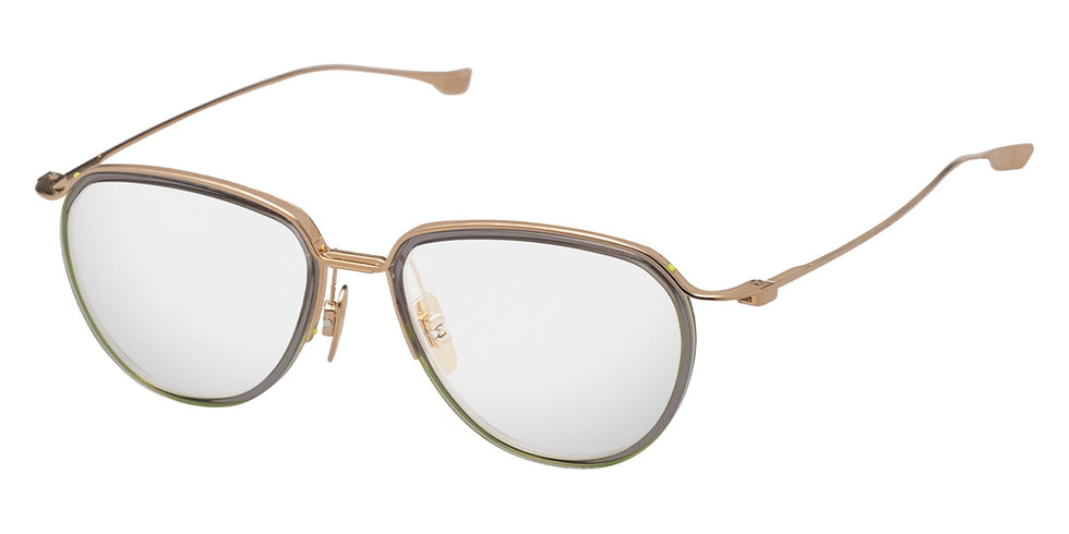 Dita® SCHEMA-THREE Eyeglasses DT DTX421-A-01 52 - White Gold/Grey Crystal