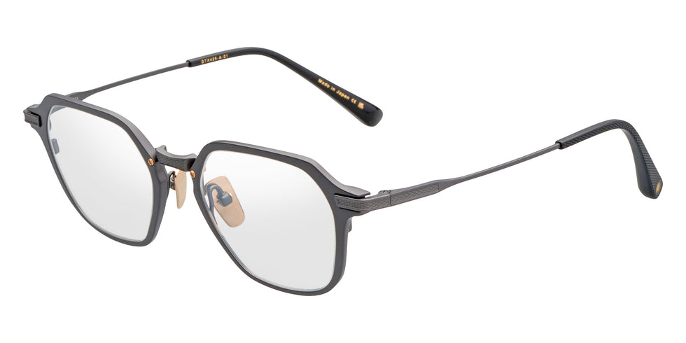 Dita® UNION-THREE Eyeglasses DT DTX425-A-01 50 - Black Iron/Black Iron