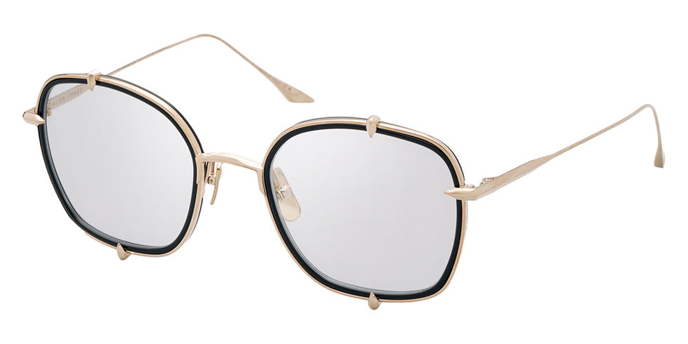 Dita® TALON-THREE Eyeglasses DT DTX442-A-01 52 - Black/White Gold
