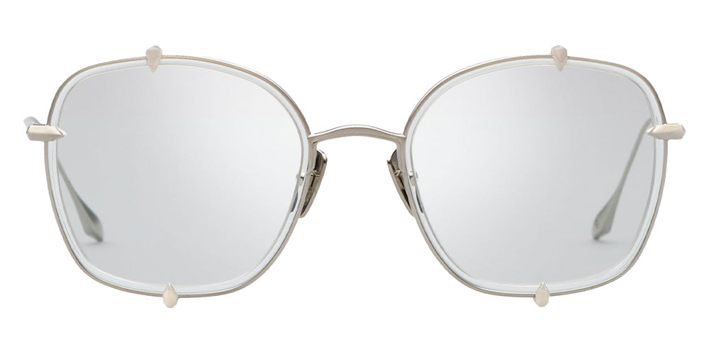 Dita® TALON-THREE Eyeglasses DT DTX442-A-03 52 - Crystal Clear/White Gold