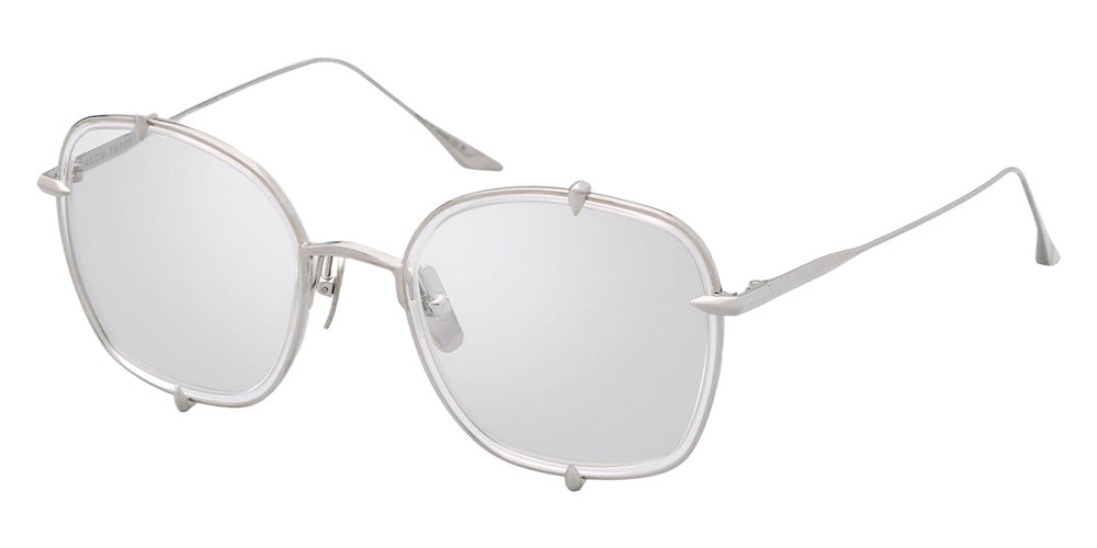 Dita® TALON-THREE Eyeglasses DT DTX442-A-03 52 - Crystal Clear/White Gold