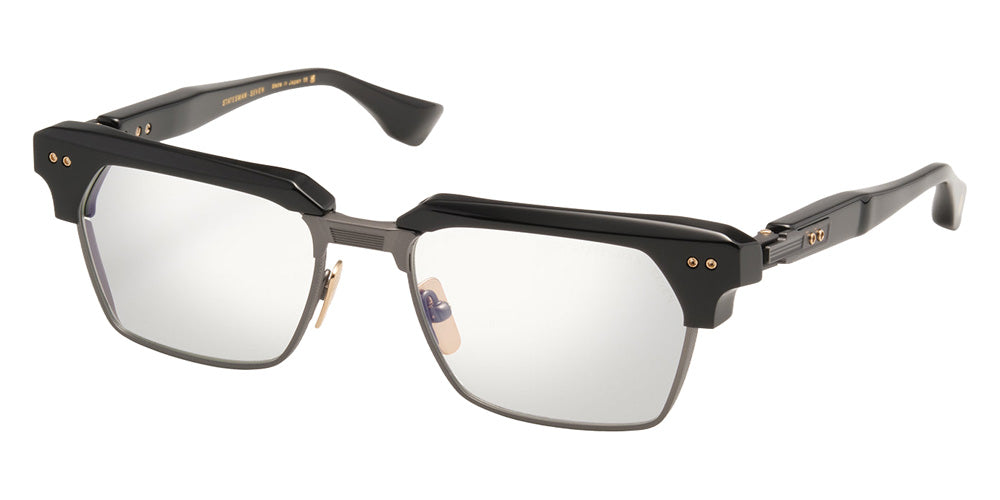 Dita® STATESMAN-SEVEN Eyeglasses DT DTX443-A-04 55 - Black/Black Iron