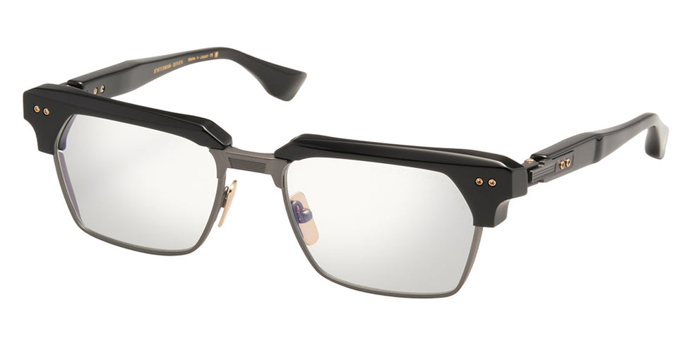 Dita® STATESMAN-SEVEN Eyeglasses DT DTX443-A-04 55 - Black/Black Iron