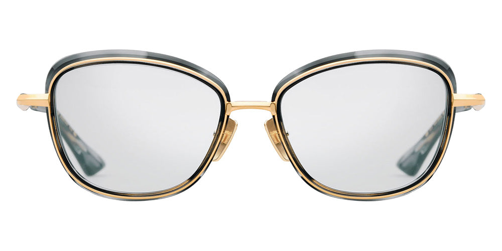 Dita® LITAVU Eyeglasses DT DTX444-A-01 54 - Yellow Gold/Ink Swirl