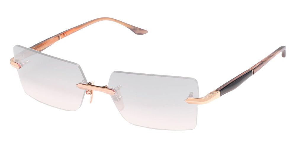 Dita® EYMORI Eyeglasses DT DTX462-A-02 57 - Rose Gold/El Mirage Swirl