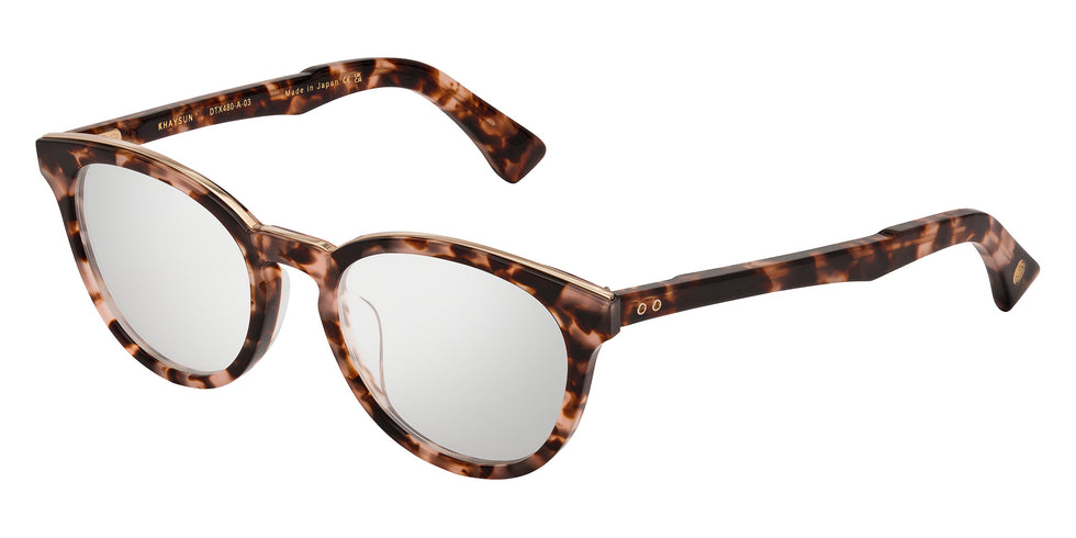 Dita® KHAYSUN Eyeglasses DT DTX480-A-03 49 - Blossom Tortoise/White Gold