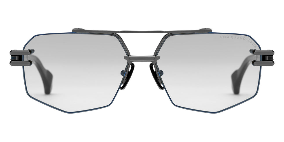 Dita® GRAND-DEUS Eyeglasses DT DTX488-A-02 59 - Antique Silver/Black
