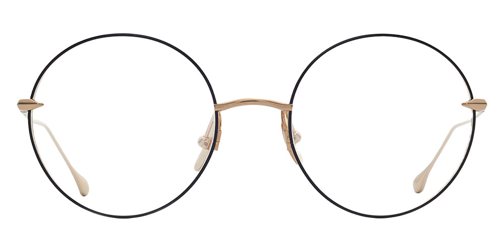 Dita® Believer Eyeglasses DT DTX506-52-03-Z 52 - Black Rhodium/White Gold