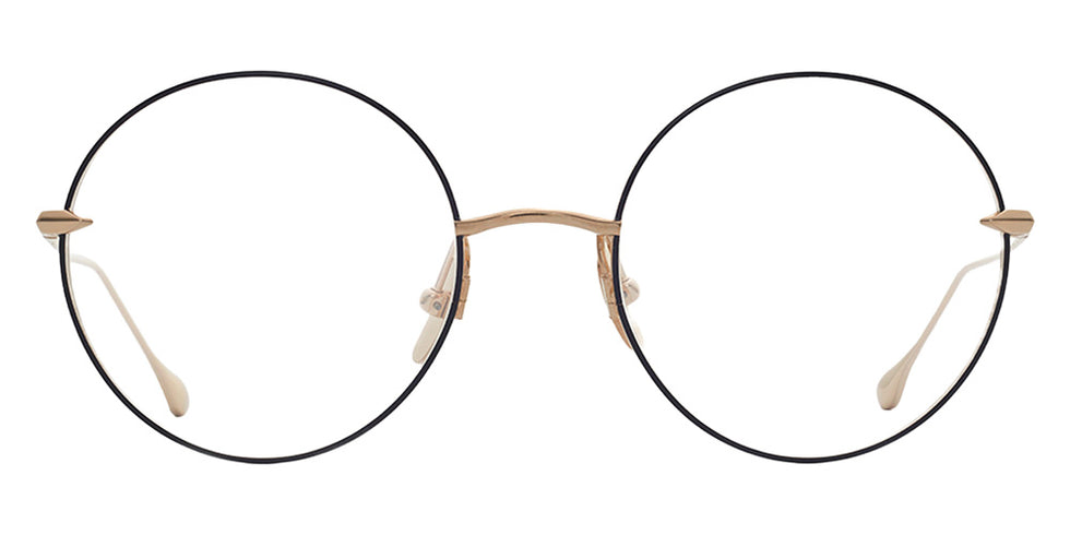 Dita® Believer Eyeglasses DT DTX506-52-03-Z 52 - Black Rhodium/White Gold