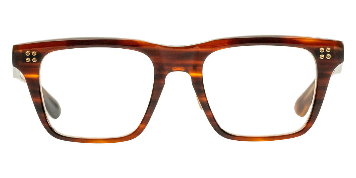 Dita® THAVOS Eyeglasses DT DTX713-A-02 53 - Chestnut Swirl