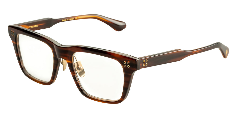Dita® THAVOS Eyeglasses DT DTX713-A-02 53 - Chestnut Swirl