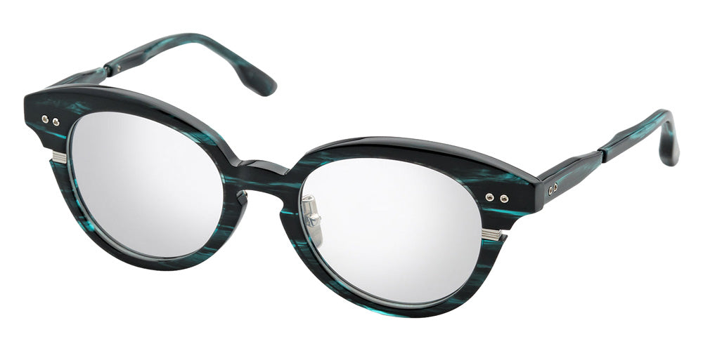 Dita® LINEUS-TWO Eyeglasses DT DTX730-A-02 51 - Storm Swirl/Antique Brown