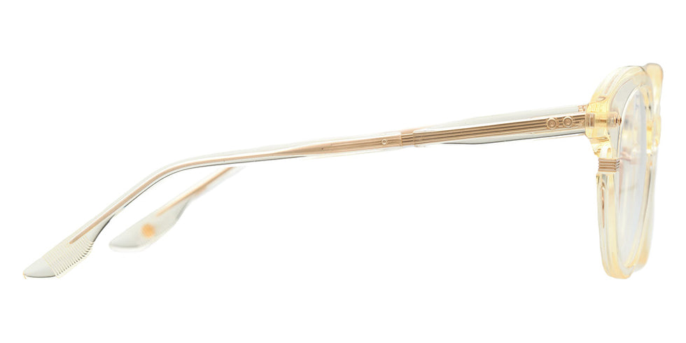 Dita® LINEUS-TWO Eyeglasses DT DTX730-A-03 51 - Vintage Clear/White Gold